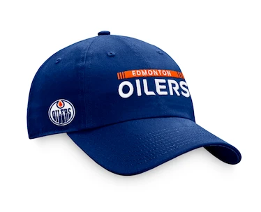 Pánská kšiltovka Fanatics  Authentic Pro Game & Train Unstr Adjustable Edmonton Oilers