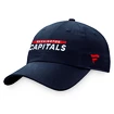 Pánská kšiltovka Fanatics  Authentic Pro Game & Train Unstr Adjustable Washington Capitals