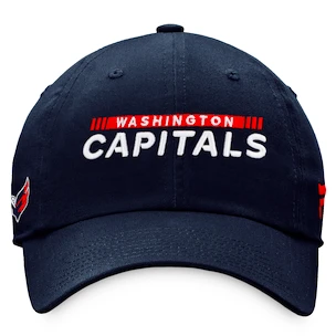 Pánská kšiltovka Fanatics  Authentic Pro Game & Train Unstr Adjustable Washington Capitals