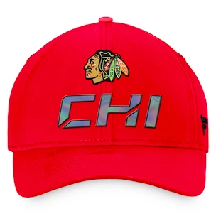 Pánská kšiltovka Fanatics  Authentic Pro Locker Room Structured Adjustable Cap NHL Chicago Blackhawks