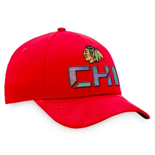 Pánská kšiltovka Fanatics  Authentic Pro Locker Room Structured Adjustable Cap NHL Chicago Blackhawks