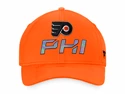 Pánská kšiltovka Fanatics  Authentic Pro Locker Room Structured Adjustable Cap NHL Philadelphia Flyers