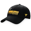 Pánská kšiltovka Fanatics  Authentic Pro Locker Room Unstructured Adjustable Cap NHL Pittsburgh Penguins