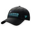 Pánská kšiltovka Fanatics  Authentic Pro Locker Room Unstructured Adjustable Cap NHL San Jose Sharks