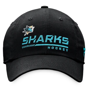 Pánská kšiltovka Fanatics  Authentic Pro Locker Room Unstructured Adjustable Cap NHL San Jose Sharks