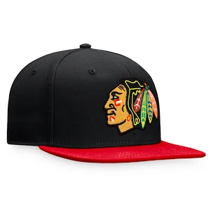 Pánská kšiltovka Fanatics  Core Snapback Cap Chicago Blackhawks