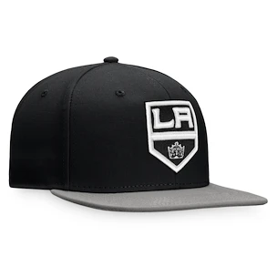 Pánská kšiltovka Fanatics  Core Snapback Los Angeles Kings Black-Stone Gray