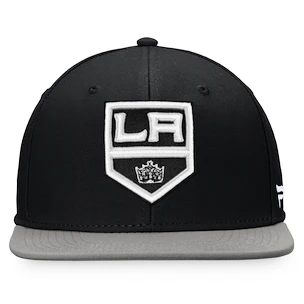 Pánská kšiltovka Fanatics  Core Snapback Los Angeles Kings Black-Stone Gray