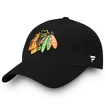 Pánská kšiltovka Fanatics  Core Structured Adjustable Chicago Blackhawks