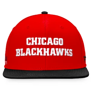 Pánská kšiltovka Fanatics  Iconic Color Blocked Snapback Chicago Blackhawks