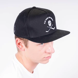 Pánská kšiltovka Roster Hockey  Pirate Snapback black