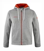 Pánská mikina Babolat  Exercise Hood Jacket Men High Rise Hthr M