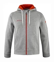 Pánská mikina Babolat  Exercise Hood Jacket Men High Rise Hthr M