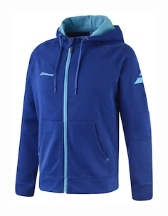 Pánská mikina Babolat  Exercise Hood Jacket Men Sodalite Blue M