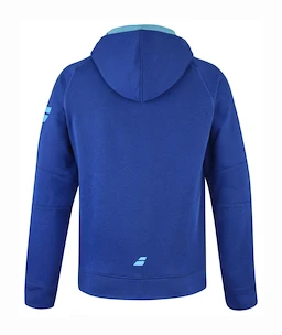 Pánská mikina Babolat  Exercise Hood Jacket Men Sodalite Blue M