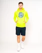 Pánská mikina BIDI BADU  Grafic Illumination Chill Hoody Neon Yellow