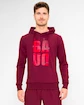 Pánská mikina BIDI BADU  Protected Leafs Chill Hoody Bordeaux L