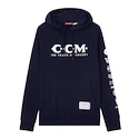 Pánská mikina CCM 125 Anniversary Hoodie Navy