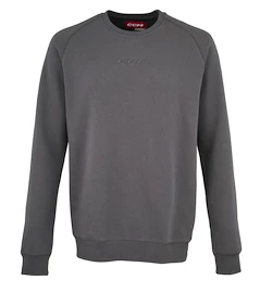 Pánská mikina CCM Core Fleece Crew Charcoal