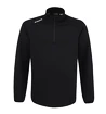 Pánská mikina CCM  LOCKER ROOM FLEECE 1/4 ZIP Black