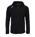 Pánská mikina CCM  LOCKER ROOM FLEECE FULL ZIP HOODIE Black L