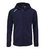 Pánská mikina CCM  LOCKER ROOM FLEECE FULL ZIP HOODIE True Navy