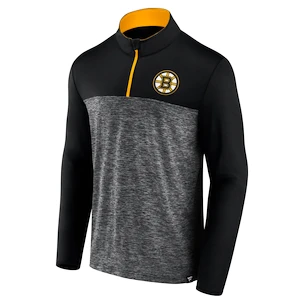 Pánská mikina Fanatics  Mens Iconic Defender 1/4 Zip Boston Bruins