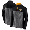 Pánská mikina Fanatics  Mens Iconic Defender 1/4 Zip Boston Bruins