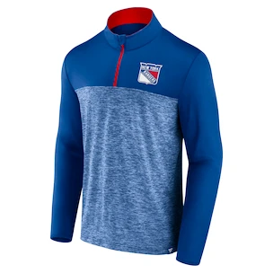 Pánská mikina Fanatics  Mens Iconic Defender 1/4 Zip New York Rangers