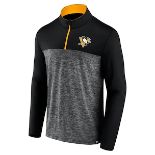 Pánská mikina Fanatics  Mens Iconic Defender 1/4 Zip Pittsuburgh Penguins