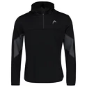 Pánská mikina Head  Club 22 Tech Hoodie Men Black