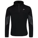 Pánská mikina Head  Club 22 Tech Hoodie Men Black M