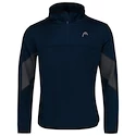 Pánská mikina Head  Club 22 Tech Hoodie Men Dark Blue L