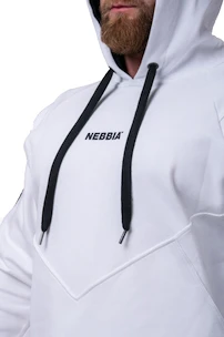 Pánská mikina Nebbia  Unlock the Champion hoodie 194 white