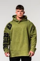 Pánská mikina Nebbia  Washed-off Oversized Pullover Hoodie NO BS Green