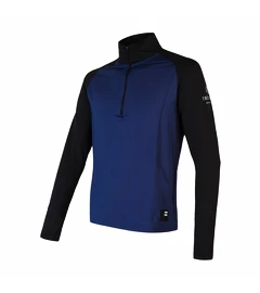 Pánská mikina Sensor Coolmax Thermo zip blue/black