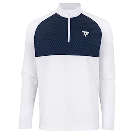 Pánská mikina Tecnifibre  Pro Thermo Zipper LS White