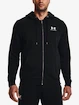 Pánská mikina Under Armour  Essential Fleece FZ Hood-BLK XXL