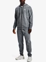 Pánská mikina Under Armour  Essential Fleece FZ Hood-GRY