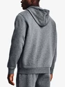 Pánská mikina Under Armour  Essential Fleece FZ Hood-GRY