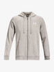 Pánská mikina Under Armour  Essential Fleece FZ Hood-GRY