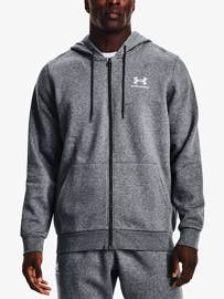 Pánská mikina Under Armour Essential Fleece FZ Hood-GRY