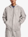 Pánská mikina Under Armour  Essential Fleece FZ Hood-GRY