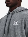 Pánská mikina Under Armour  Essential Fleece Hoodie-GRY