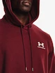 Pánská mikina Under Armour  Essential Fleece Hoodie-RED