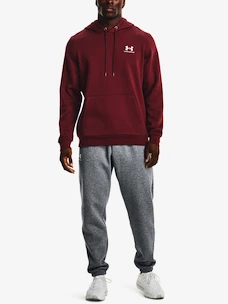 Pánská mikina Under Armour  Essential Fleece Hoodie-RED