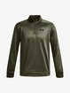 Pánská mikina Under Armour  Fleece 1/4 Zip-GRN