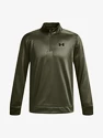 Pánská mikina Under Armour  Fleece 1/4 Zip-GRN