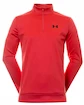 Pánská mikina Under Armour  Fleece 1/4 Zip-RED