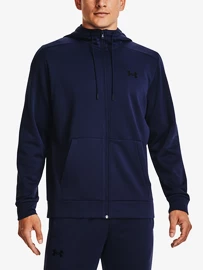 Pánská mikina Under Armour Fleece FZ Hoodie-NVY